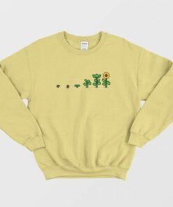 Sun Flower Stardew Valley Pixel Flower Sweatshirt 2