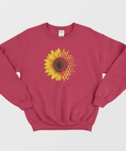 Sunflower Square Design Sweatshirt 2 Sunflower Square Design Sweatshirt 3