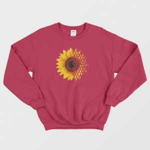 Sunflower Square Design Sweatshirt 3