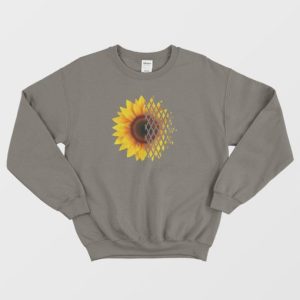 Sunflower Square Design Sweatshirt 4