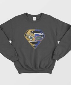 Superman Jacksonville Jaguars And Florida Gators Sweatshirt 2