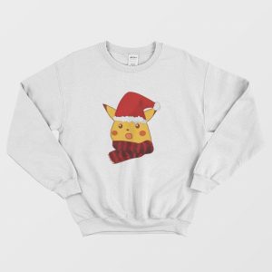 Suprised Christmas Pikachu Sweatshirt