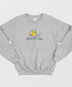 Surfing Pikachu Pokemon Sweatshirt 1