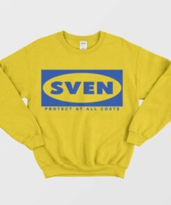 Sven IKEA Logo Protect At All Costs Sweatshirt 2