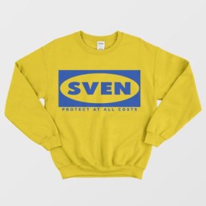 Sven IKEA Logo Protect At All Costs Sweatshirt