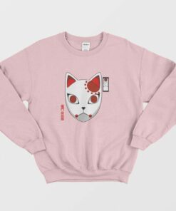Tanjiro Kamado Mask Demon Slayer Sweatshirt 3
