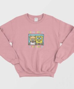 Teddy Fresh x SpongeBob SquarePants Friends Coral Sweatshirt 1