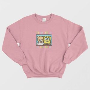 Teddy Fresh X SpongeBob SquarePants Friends Coral Sweatshirt