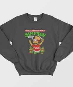 Teenage Mutant Ninja Simpson Sweatshirt 1