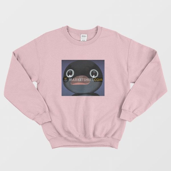 Terrified Pingu Noot Noot Sweatshirt