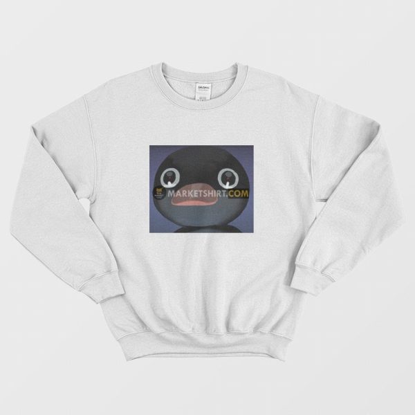 Terrified Pingu Noot Noot Sweatshirt