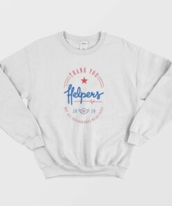 Thank You Helpers For Saving Lives Sweatshirt 1 Thank You Helpers For Saving Lives Sweatshirt 2