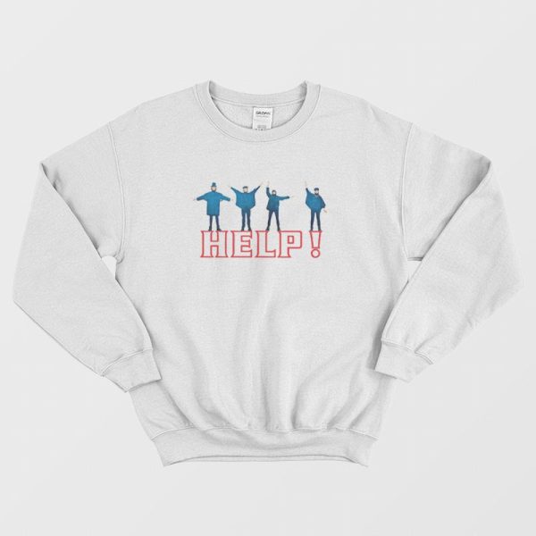 The Beatles Help Album Cover Sweatshirt