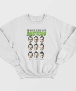 The Big Bang Theory World of Sheldon's Emotions Sweatshirt 1