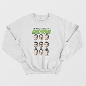 The Big Bang Theory World of Sheldon’s Emotions Sweatshirt