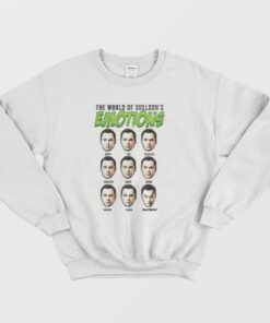 The Big Bang Theory World of Sheldon’s Emotions Sweatshirt 3 The Big Bang Theory World of Sheldon's Emotions Sweatshirt 4