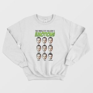 The Big Bang Theory World of Sheldon's Emotions Sweatshirt 4