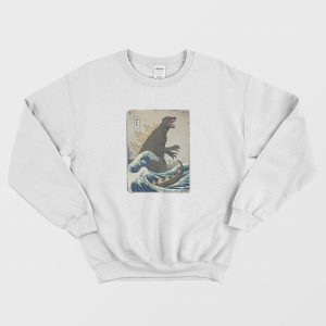 The Great Godzilla off Kanagawa Sweatshirt