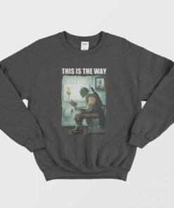 The Mandalorian This Is The Way Reading Harry Potter Sweatshirt 1