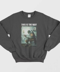 The Mandalorian This Is The Way Reading Harry Potter Sweatshirt 1 The Mandalorian This Is The Way Reading Harry Potter Sweatshirt 2