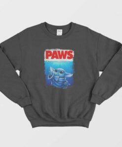 The Mandalorian baby Yoda Paws Sweatshirt 1 The Mandalorian baby Yoda Paws Sweatshirt 2