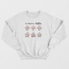 The Many Faces Of Blobfish Sweatshirt