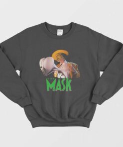 The Mask Movie Jim Carey Dog Black Sweatshirt 1