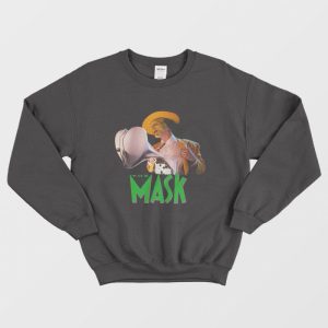 The Mask Movie Jim Carey Dog Black Sweatshirt