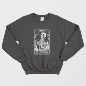 The Overthinker Tarot Skeleton Sweatshirt 3