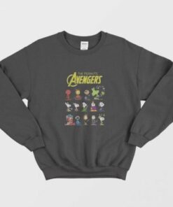 The Peanuts Avengers Characters Sweatshirt 2