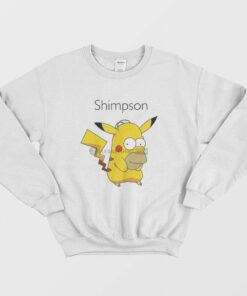 The Simpsons Homer Pikachu Sweatshirt 1