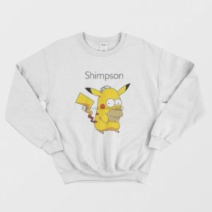 The Simpsons Homer Pikachu Sweatshirt 3