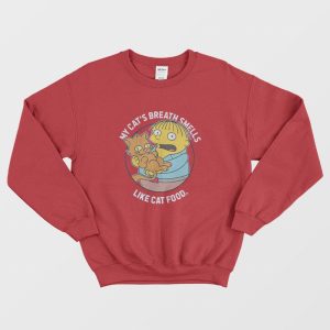 The Simpsons Ralph My Cat’s Breath Smells Like Cat Food Sweatshirt