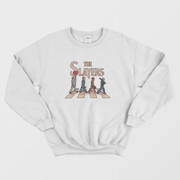 The Slayer Abbey Road Halloween Horror Movie Character Sweatshirt