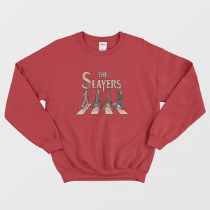 The Slayer Abbey Road Halloween Horror Movie Character Sweatshirt 3