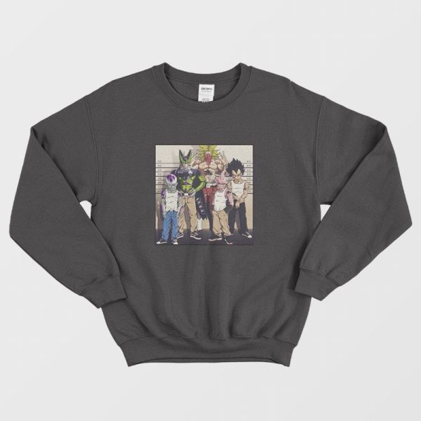 The Villains of Dragon Ball Z Sweatshirt