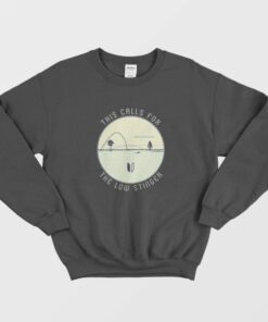 This Calls For The Low Stinger Flatten The Curve Sweatshirt 1