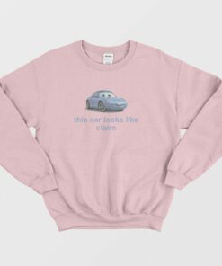 This Car Look Like Clairo Sweatshirt 1 This Car Look Like Clairo Sweatshirt 2