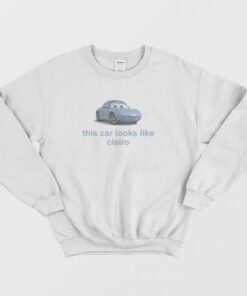 This Car Look Like Clairo Sweatshirt 2 This Car Look Like Clairo Sweatshirt 3