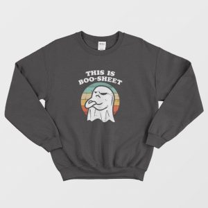 This is Boo Sheet Halloween Ghost Sweatshirt