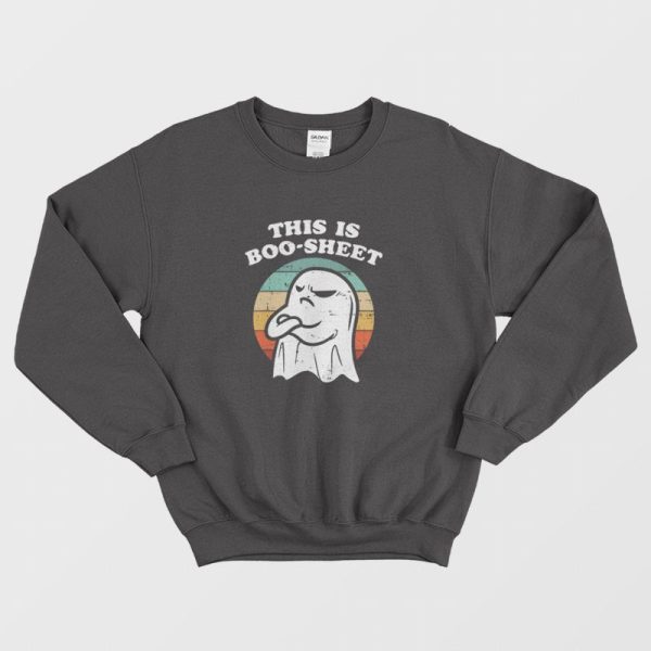 This is Boo Sheet Halloween Ghost Sweatshirt