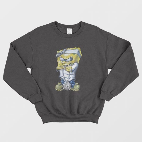 Thug Spongebob Squarepants Sweatshirt