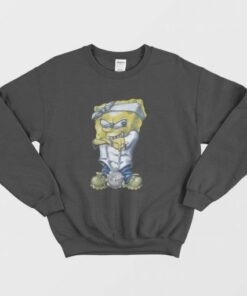 Thug Spongebob Squarepants Sweatshirt 3