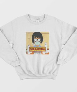 Tina Burger Quarantina Toilet Paper Sweatshirt 2