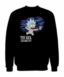 Tiny Rick Let Me Out SweatShirt 2