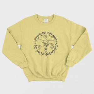 Tolkien Tattoo Lord Of Ring The Hobbit Sweatshirt