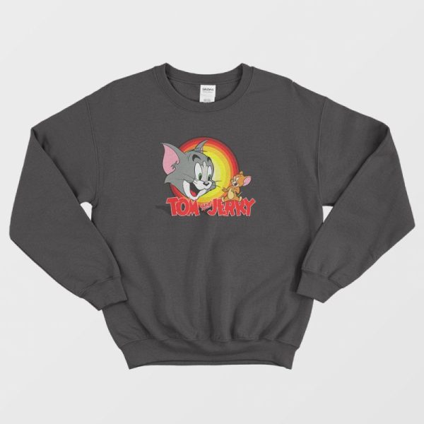 Tom And Jerry Cartoon Sweatshirt