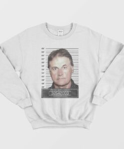 Tony Larussa Famous Sports Star Mugshot Police Department Sweatshirt 3