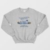 Too Cringe For New York Too Based For La Just Perfect For Phoenix Arizona Sweatshirt Vintage