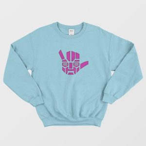 Transformers Rick and Morty Logo Sweatshirt 3